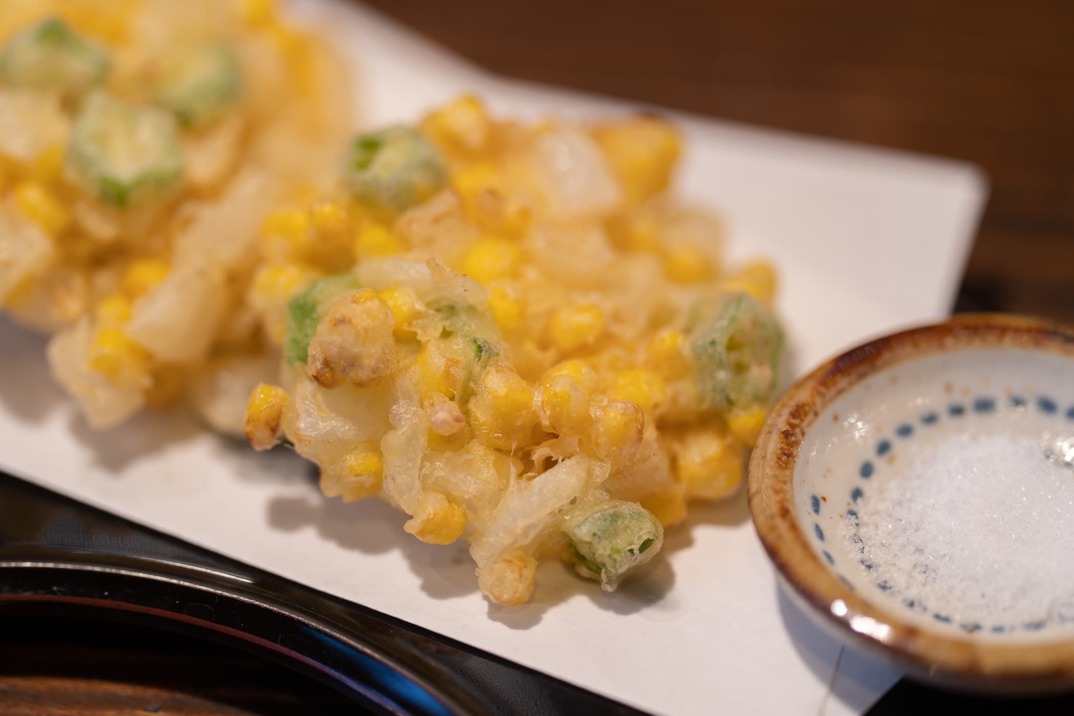 とうもろこしのかき揚げ